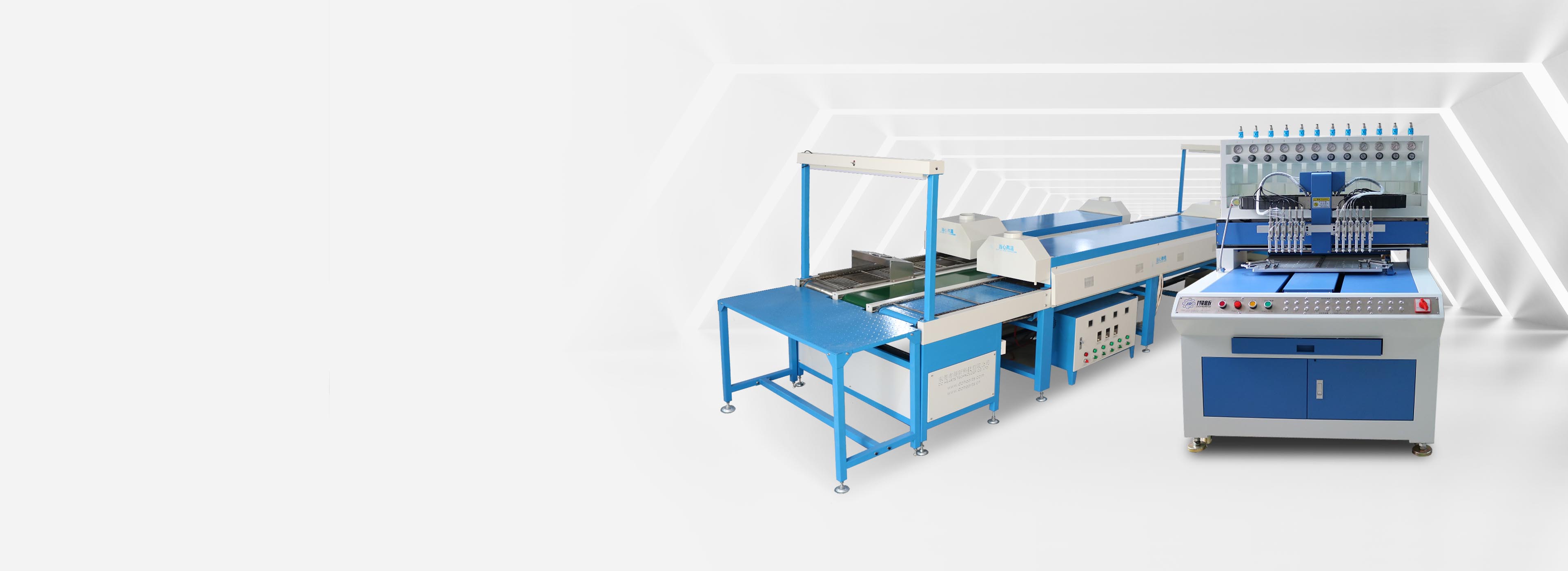 Automatic Webbing Silicone Silk Screen Printing Machine