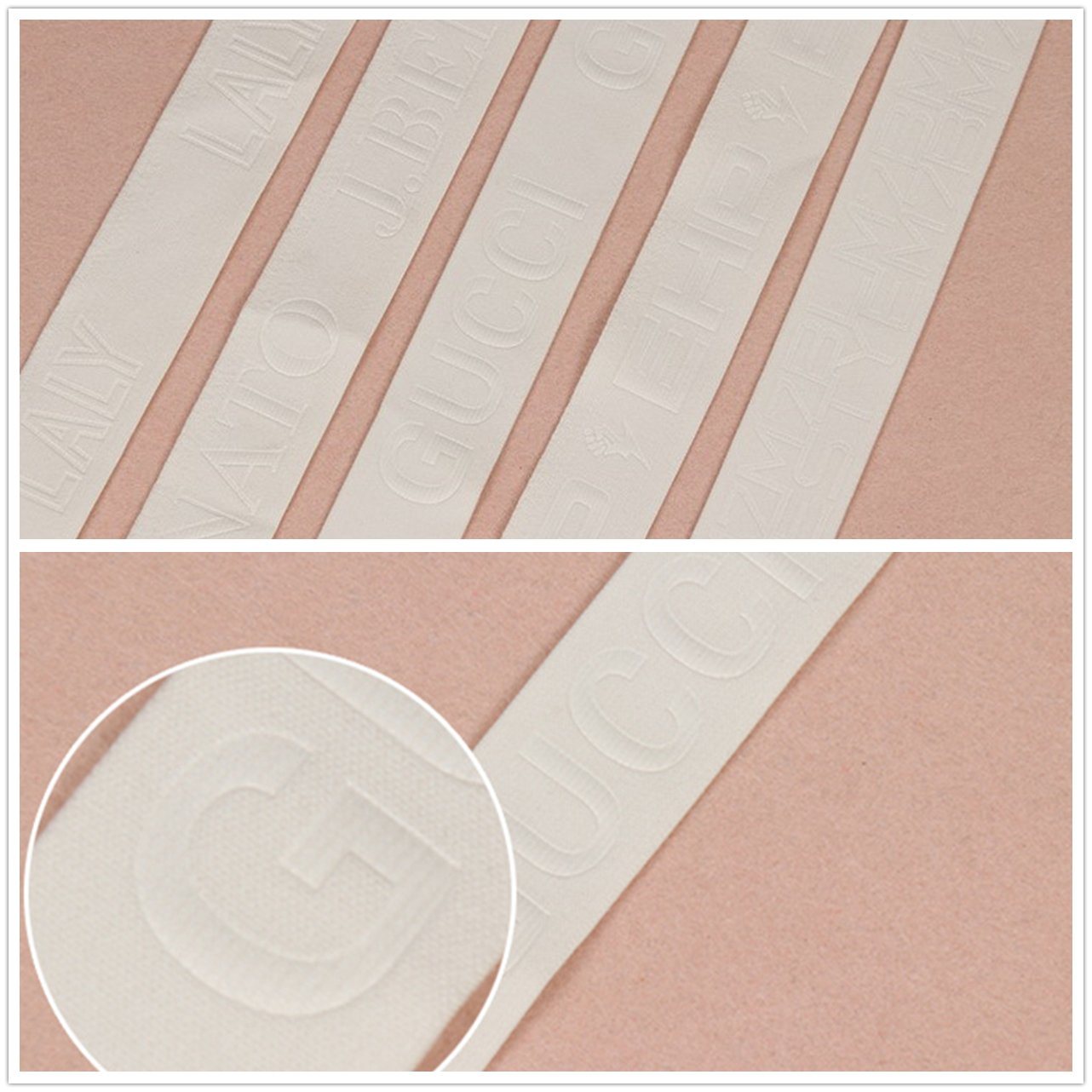 elastic tape embossing machien