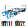 pvc baby shoe outsole slipper top upper production line baking oven